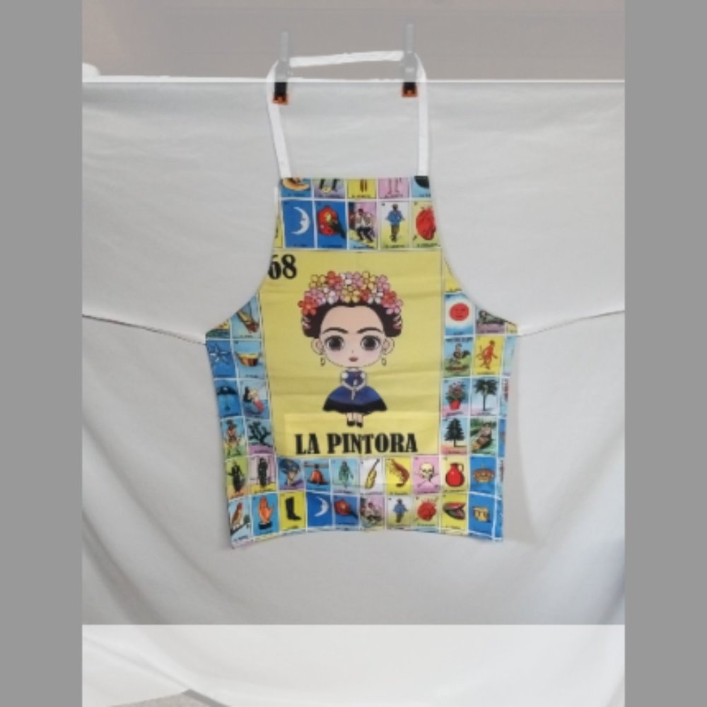 Cooking Apron  LA Pintora A4 Adult   Frida Kalo